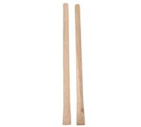 Poignée en Bois pour Houe de Jardin, Lot de 2, Renforcée | Bois Poli Couleur Khaki, Prise Confortable et Résistante à L’usure Couleur Aléatoire