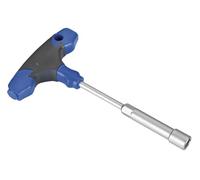 Poignée en T avec douille hexagonale, longueur 7 mm, idéale pour appliquer la pression et faciliter la manipulation dans les travaux mécaniques.