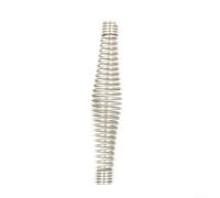 Poignée ergonomique à ressort en acier inoxydable pour barbecue, cuisinière et four, design conique pour haute chaleur, pièce de rechange résistante à la rouille, installation sans outils, argent
