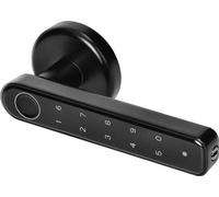 Poignée intelligente avec clavier tactile et lecteur d'empreintes digitales ORNO VIRONE CDL-1/B , Bluetooth 4.0, noir