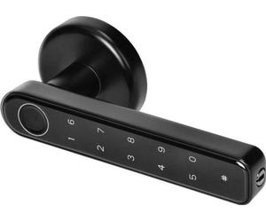 Poignée intelligente avec clavier tactile et lecteur d'empreintes digitales ORNO VIRONE CDL-1/B , Bluetooth 4.0, noir