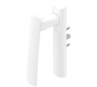 Poignée intérieure déportée pour porte coulissante Sarena - blanc 9010 brillant - 33/47 - droite LA CROISÉE DS
