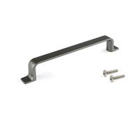 Poignée kobe entraxe 128mm titane - EMUCA - 9356152