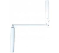 Poignée manivelle acier laqué, H.415 x L.20 x P.20 mm G