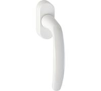 Hoppe Poignée de fenêtre oscillo-battante Atlanta Secustik C7 9-19 mm Blanc 9010