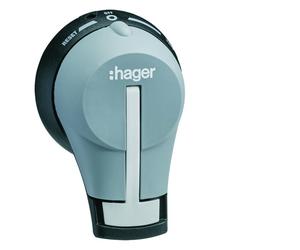 Poignée rotative S1 IP55 (P160-P250) - HAGER HXS901H