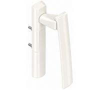 Poignée Sarena extérieure déportée pour porte coulissante DS8524 - blanc brillant 9010 - main gauche LA CROISÉE DS