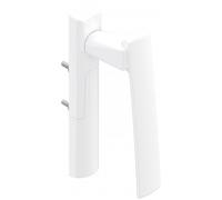 Poignée Sarena extérieure déportée pour porte coulissante DS8524 - blanc brillant 9016 - main gauche LA CROISÉE DS