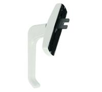 Poignée SPACIO OF2 double fourche gauche finition argent - FERCO - G-46551-00-0-1