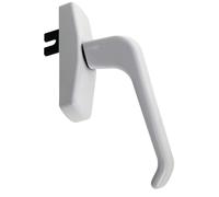 Poignée SPACIO simple direction perçage 84/98 OB/OF finition blanc FERCO G-46551-00-0-7