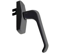 Ferco Poignée SPACIO à simple direction perçage 84/98 OB/OF finition noire G-46551-00-0-6