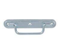 Poignée st Etienne bout rond 160mm zingué blanc JARDINIER MASSARD J529777