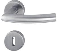 Poignée Trondheim Inox Mat Design Moderne, Durabilité Inox Mat - Hoppe