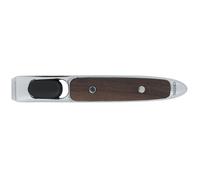 Poignee Zenith 03 Casteline en inox et bois de Noyer