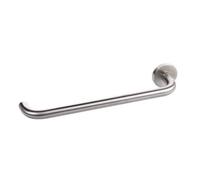Poignées allongées sur rosaces rondes - 320 mm - inox 304 - EST 41 NORMBAU
