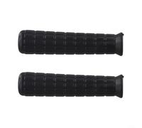 Poignées antidérapantes de 30 mm pour poignée de brouette en caoutchouc souple pour tubes de chariot de jardin, noir (114 x 8 mm)