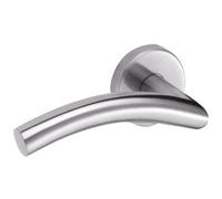 Vachette Paire de béquilles inox BEZAULT Vague LC4 sur rosette 86816