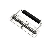 Poignées de boîte à outils robustes en acier inoxydable pliable à ressort pour poignée de boîte à outils pliante simple Poignée de traction en métal robuste pour le rangement d ' armoires Poignées en