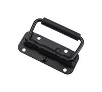 Poignées de boîte à outils robustes en acier inoxydable pliable à ressort pour poignée de boîte à outils pliante simple Poignée de traction en métal robuste pour le rangement d ' armoires Poignées en