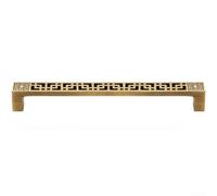 Poignées de tiroir vintage en laiton finition cuivre massif en cuivre massif, plusieurs tailles 106 cm, 14 cm, 202 cm pour style français pour tiroir de cuisine, armoire D (C)