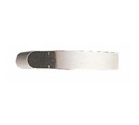 Poignées doubles à 1 portée - aluminium poli - tige carrée de 7x90 mm DUBOIS INDUSTRIES