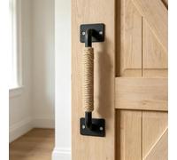 Poignées meubles vintage, poignées porte en bois jardin, poignées garage | Construction robuste, stable et durable, résistante à la déformation et à la casse(19.6cm(7.72 in))