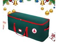 Poignées Oxford 600D pour sapin de Noël - Fermeture éclair - Convient | Imperméable à l'eau Housse d'arbre de Noël Sac de Rangement Poignées Fermeture éclair Pour Garage Accueil Matelas Chambre