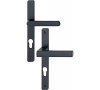 Poignées sur plaques étroites - 58 à 67 mm - EA70 - noir - Toulon HOPPE