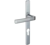 Poignées sur plaques étroites clé I - aluminium anodinox - Kaza VACHETTE
