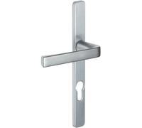 Poignées sur plaques étroites clé I - aluminium argent - Kaza VACHETTE