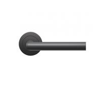Poignées sur rosaces bec-de-cane - inox noir Cosmos - Rhodes ER28 KARCHER DESIGN