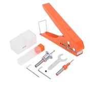 Poinçon à trou unique de 10 mm, bande de chant robuste pour cartes en PVC, pince de poinçonnage avec foret conique limite