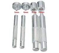 Poinçon De Trou D'oeillet, Dispositif De Poinçonnage De Trou De 5mm 6mm 8mm 10mm Outil De Bricolage Ensemble De Trous Pour ¿Illets En Cuir Artisanat Vêtements 1 Pièce