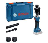 Poinçonneuse hydraulique sans-fil BOSCH PROFESSIONAL GLH 18V-60, 18V, Pour tôle acier 3 mm, Inox 2,5 mm, 2 entretoises + 2 goujons d'extraction