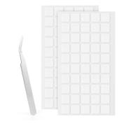 Point Adhésives Double Face Carré Transparente 100 Pièces 15mm Autocollants Nano Amovibles Très Adhésifs Étanches Et Sans Trace Pour Décoration Diy À La Maison (Ns15100)