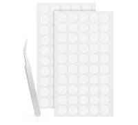 Point Adhésives Double Face Ronde Transparente 100 Pièces 20 Mm Autocollants Nano Amovibles Très Adhésifs Étanches Et Sans Trace Pour Décoration Diy À La Maison (Nd20100)
