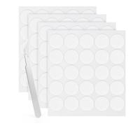 Point Adhésives Double Face Ronde Transparente 100 Pièces 25 Mm Autocollants Nano Amovibles Très Adhésifs Étanches Et Sans Trace Pour Décoration Diy À La Maison (Nd25100)