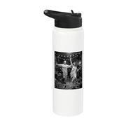 Point de repère des voyages festifs à Rio à New York Stainless Steel Insulated Water Bottle
