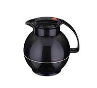 Rotpunkt Pichet isotherme 360 Sissy 1,0 l Bouchon rotatif double fonction Sans BPA - Boire sainement Made i, Carafe isotherme, Noir