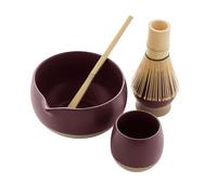 Point-Virgule matcha kit avec fouet matcha, support, cuillère, bol matcha