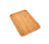 Point-Virgule Plateau de Service en Bambou decoratif, Plateau Repas, Grand, 35x24x1.9cm