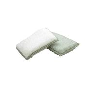 Point Virgule - Set de 2 éponges en viscose de bambou 13 x 9 x 2cm - Vendu par unité