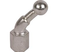 Pointe à Bille Fixe Angulaire D25mm Avec Filet Femelle M12 - 756200