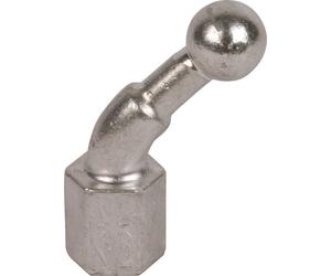 Pointe à Bille Fixe Angulaire D25mm Avec Filet Femelle M12 - 756200