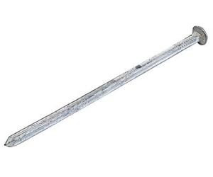 Pointe cannelée galvanisée à chaud LRM GUNNEBO - Tête plate - Boîte 5 Kg