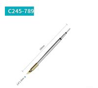 Pointe de Fer à Souder C245 Droite pour Station pour jbc Pointe | pour accessoire Fer Électrique, Kit Maintenance Soudure, Outil Précision Électronique