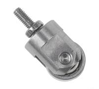 Pointe de rouleau M2.5 en acier inoxydable pour indicateur de cadran, sonde de roue, pointes en acier, outil d'inspection précis pour le travail des métaux avec réglage fluide, argenté