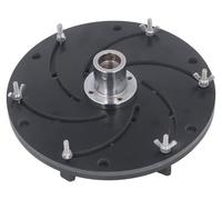 Pointe de tour Longworth-Futter, 300 mm, en aluminium, taraudage M33, pour tours