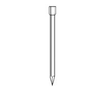 Pointe en Vrac Tête Homme Inox - 1.8x35 mm - 2.5 kg - D-Work