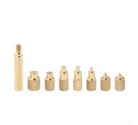 Pointe Soudure Laiton M2-M8 Insert Thermique(head kit) | Laiton massif, conductivité thermique élevée, compatible M2 à M8, idéal impression 3D, montage rapide